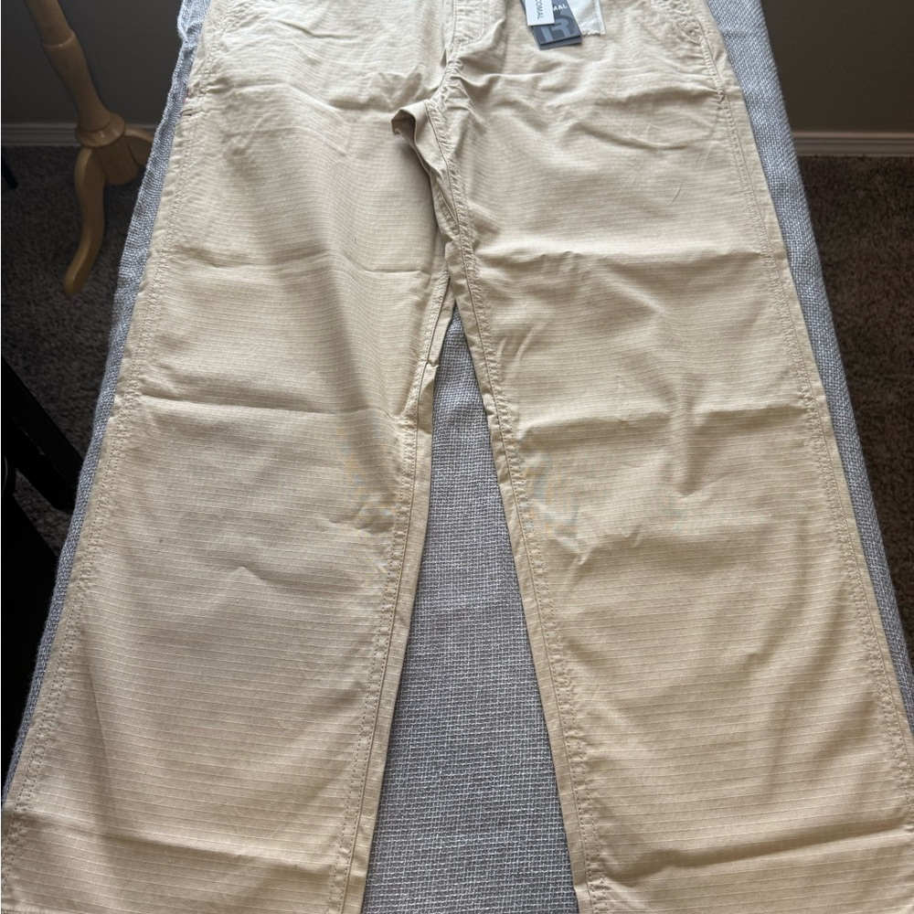 Men's Beige Cargo Pants